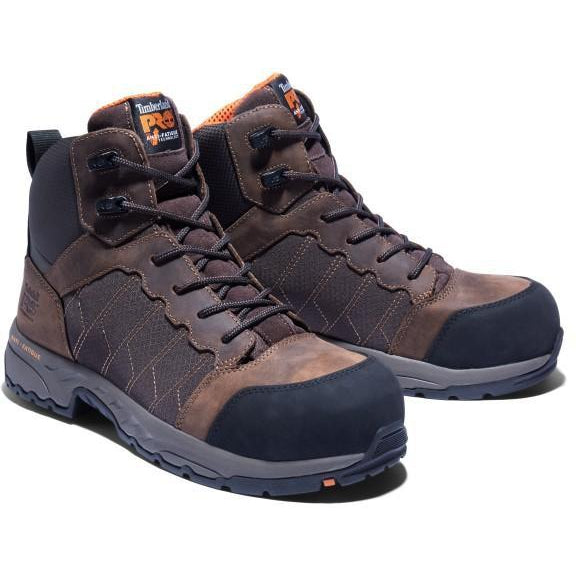 Timberland Pro Men's Payload 6" Composite Toe Work Boot- Brown- TB0A27JM214 7 / Medium / Brown - Overlook Boots