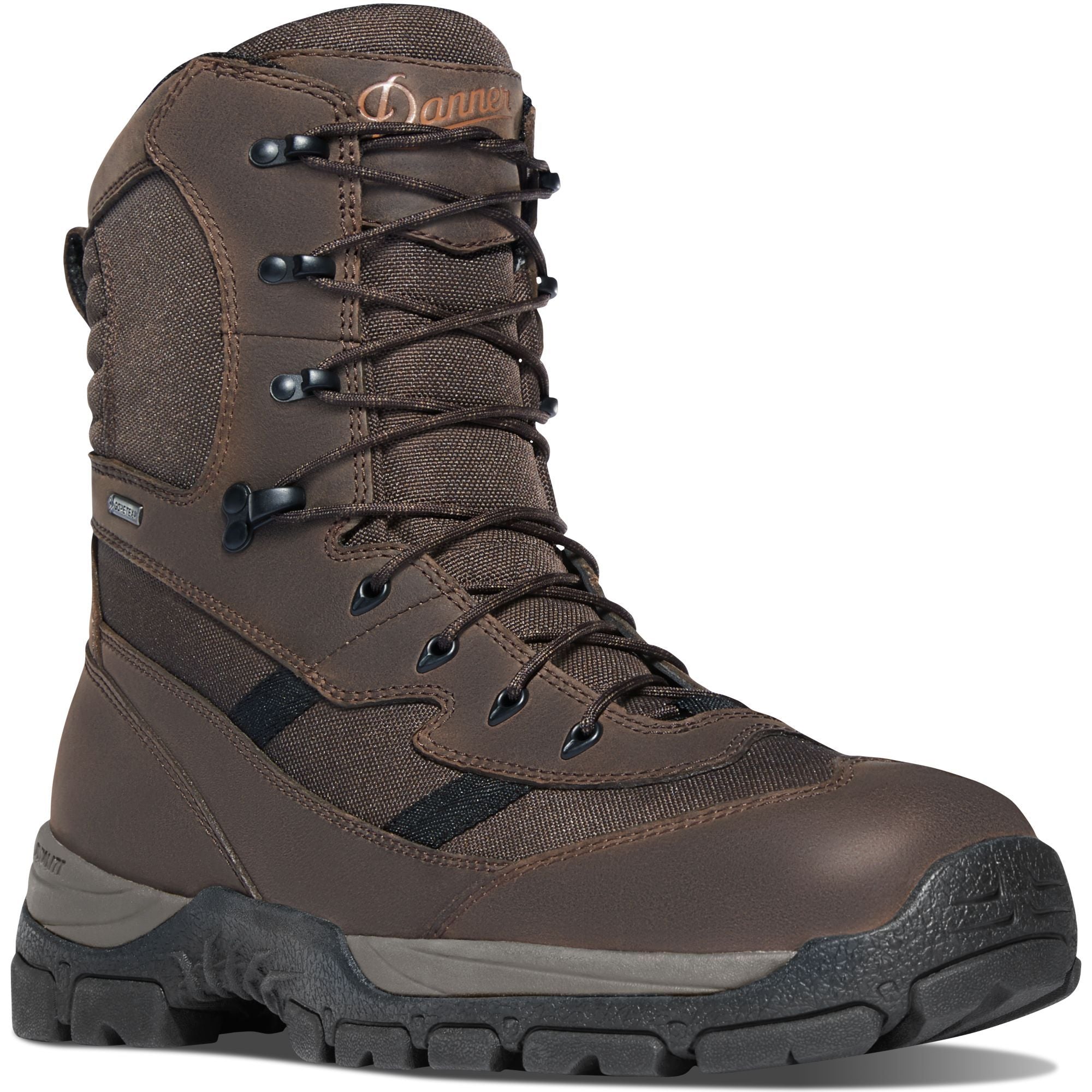 Danner Men's Alsea 8" WP Hunt Boot -Brown - 46720 8 / Medium / Brown - Overlook Boots