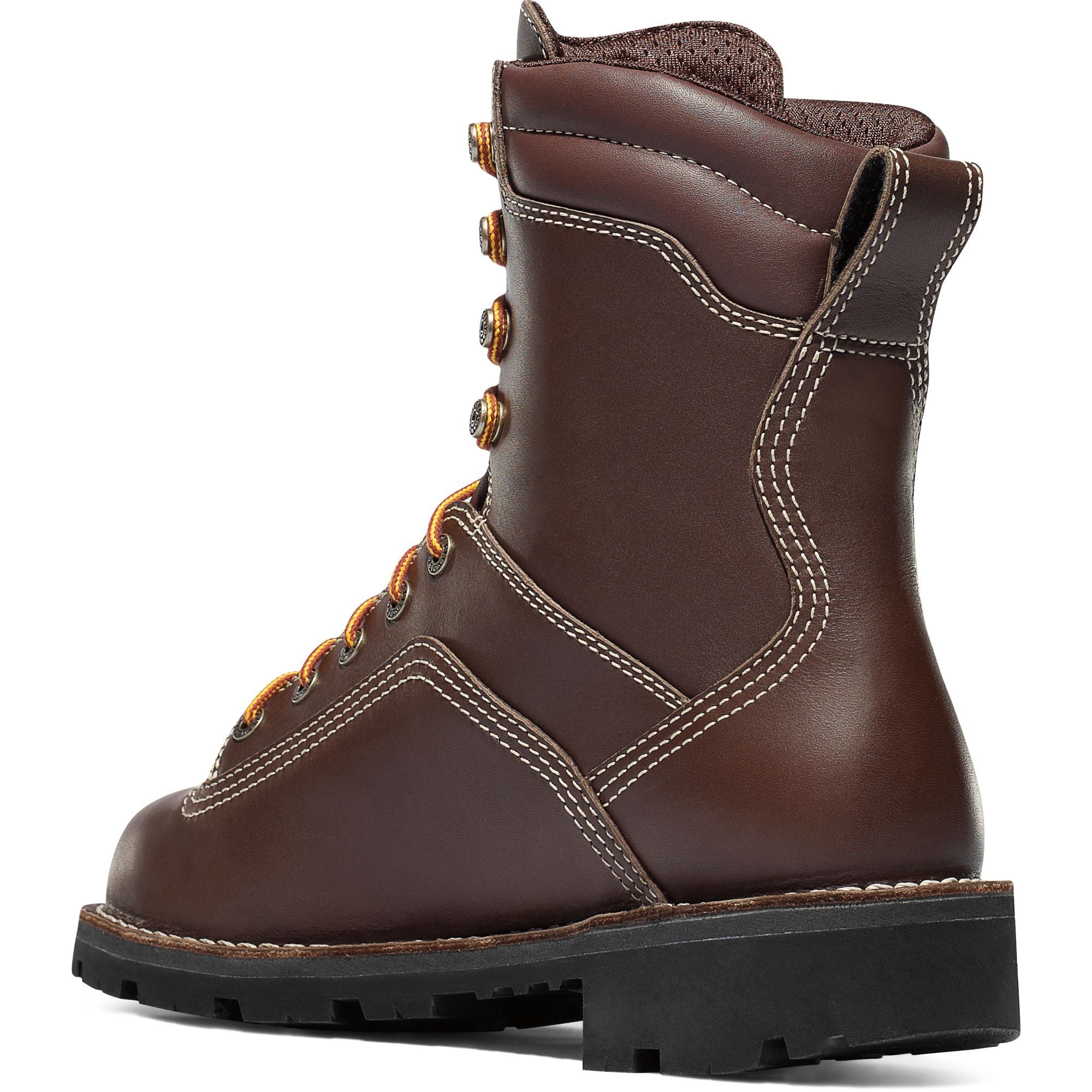 Danner Men's Quarry USA Made 8" Alloy Toe Waterproof Work Boot - Brown - 17307 - Overlook Boots