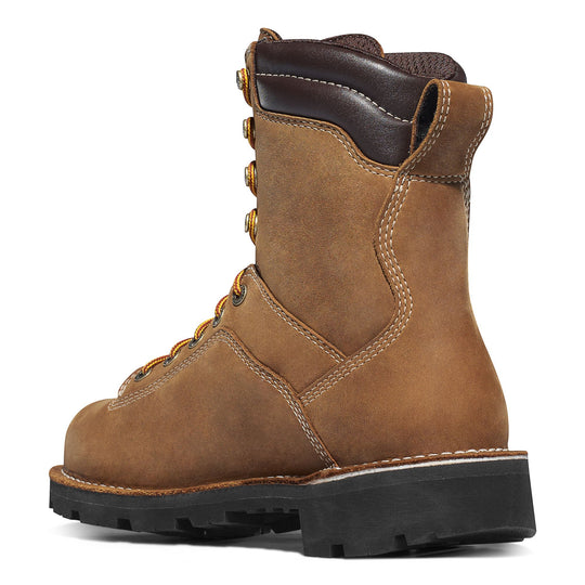 Danner Men's Quarry USA Made 8" Composite Toe Ins Waterproof Work Boot Brown 17321 - Overlook Boots
