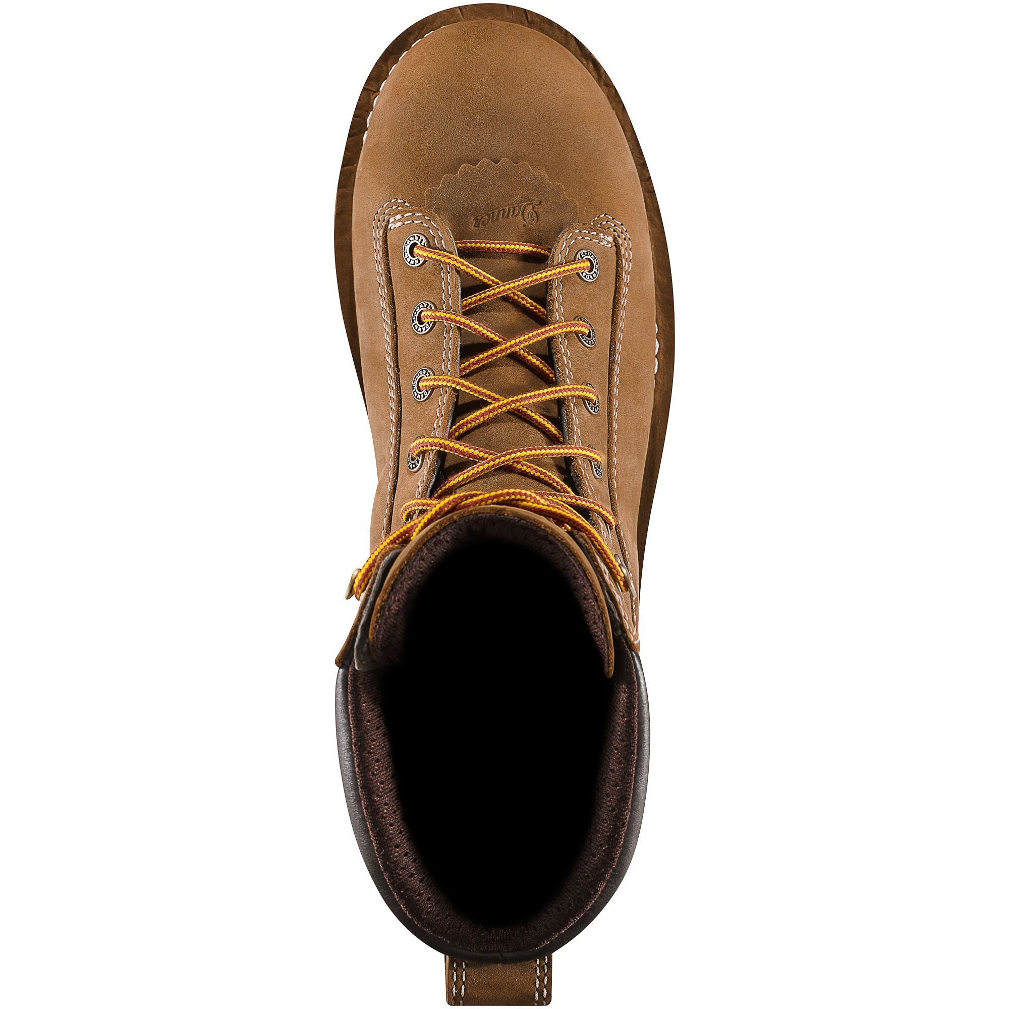 Danner Men's Quarry USA Made 8" Composite Toe Ins Waterproof Work Boot Brown 17321 - Overlook Boots