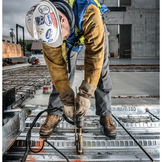 Danner Men's Quarry USA Made 8" Waterproof Work Boot Distressed Brown - 17315 - Overlook Boots