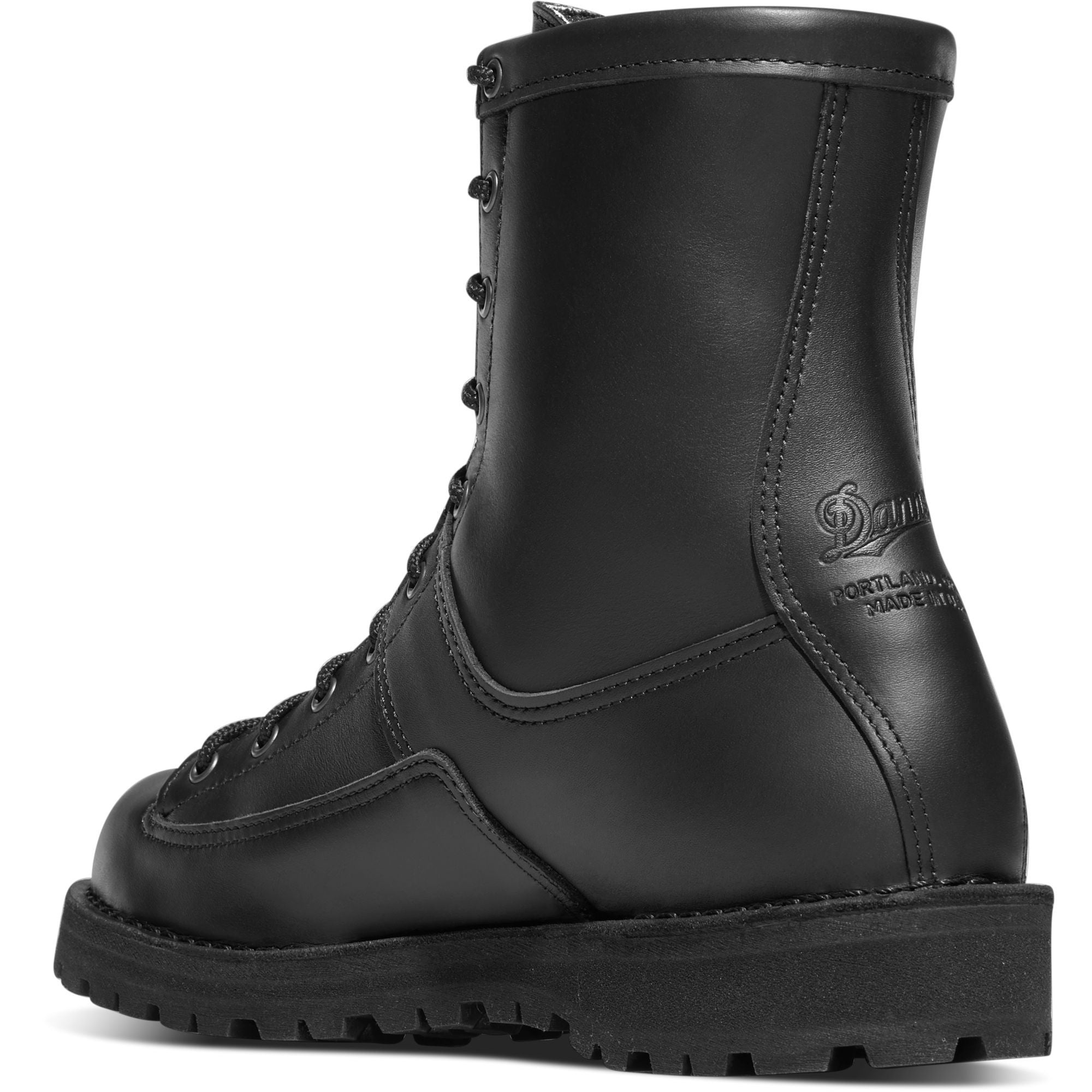 Danner Men's Recon USA Made 8" Insulated WP Duty Boot - Black - 69410  - Overlook Boots