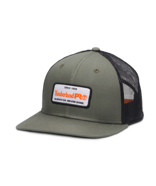 A.D.N.D. Light Logo Mid Profile Trucker Burnt Olive - Overlook Boots