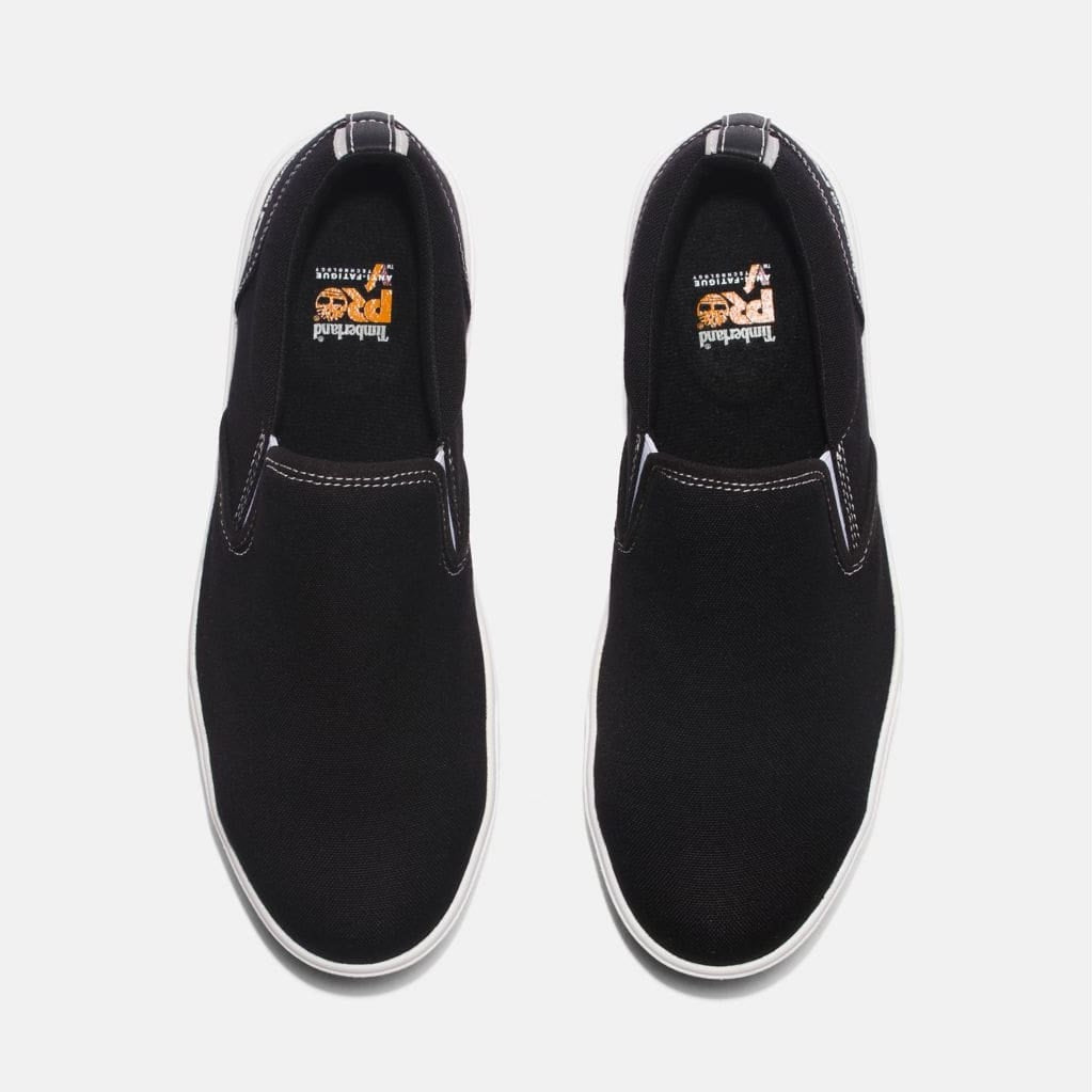 Timberland Pro GreenStride CT Slip On Work Shoe -Black- TB0A5MRP001  - Overlook Boots