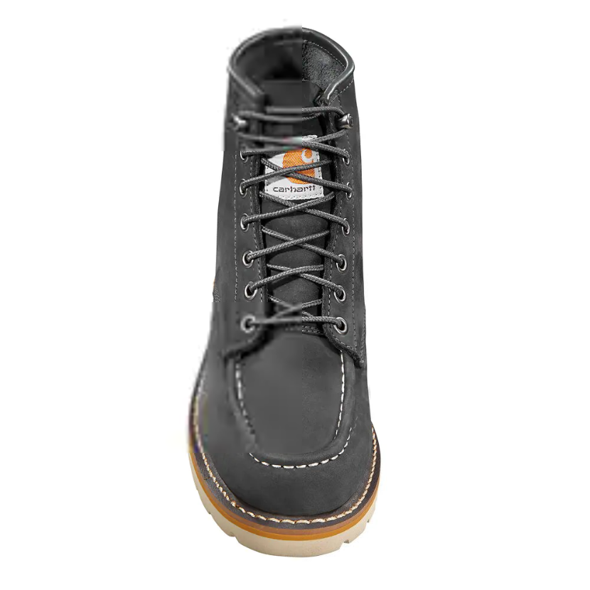 Carhartt Women's Moc 6" Soft Toe Wedge Work Boot Dark Gray - FW6027-W - Overlook Boots