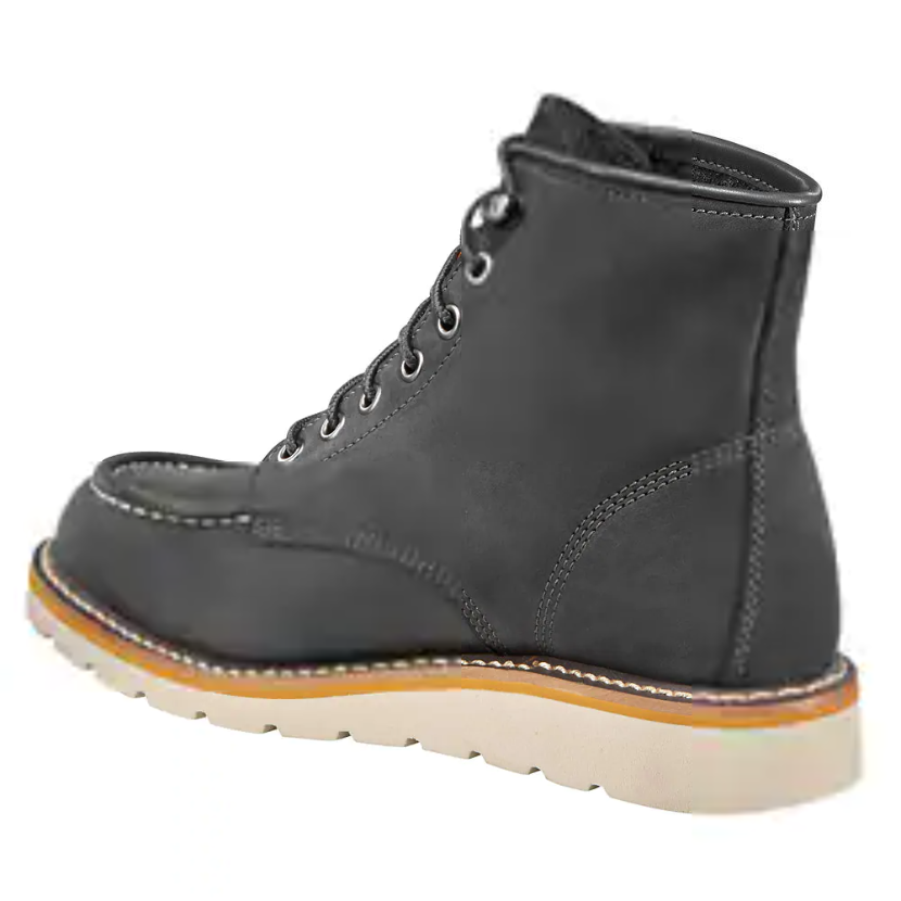 Carhartt Women's Moc 6" Soft Toe Wedge Work Boot Dark Gray - FW6027-W - Overlook Boots
