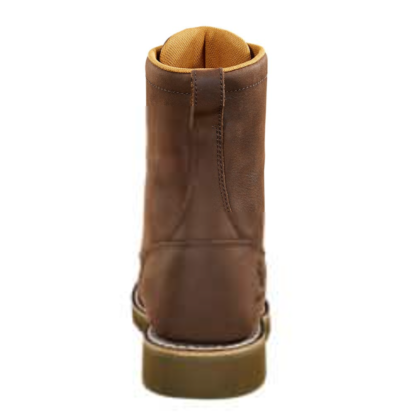 Carhartt Men's Moc 8" Soft Toe Wedge Work Boot -Brown- FW8093-M - Overlook Boots
