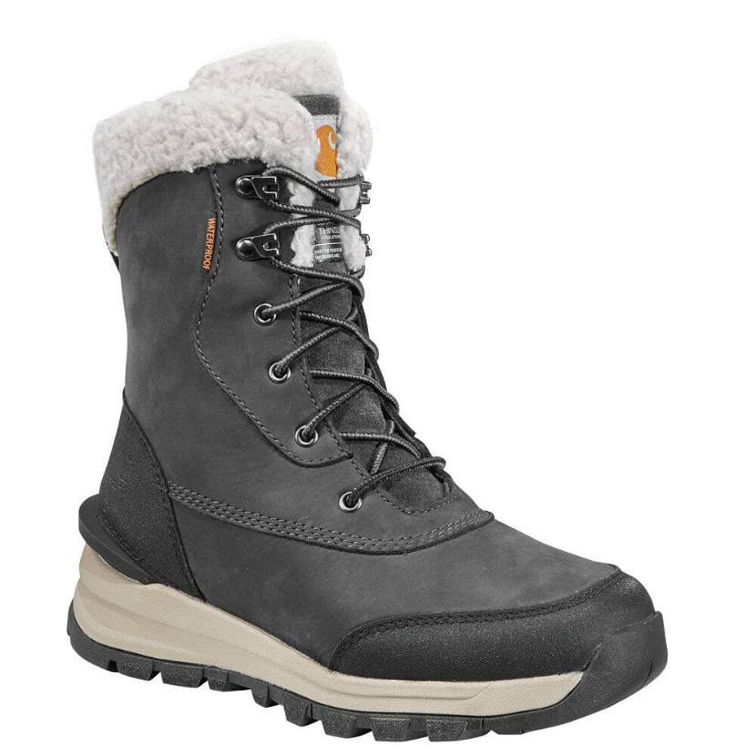 du er Smitsom Sælger Carhartt Women's Pellston 8" WP Winter Work Boot - Charcoal - FH8029-W