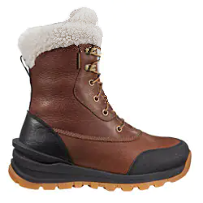 Carhartt Women's Pellston 8" Waterproof Winter Work Boot - Mineral Red - FH8019-W - Overlook Boots