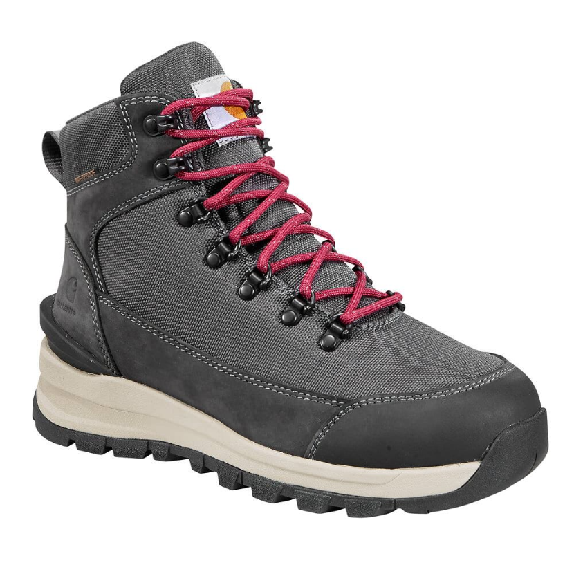 Carhartt Women's Gilmore 6" Waterproof Soft Toe Work Hiker Boot - Charcoal - FH6087-W 6 / Medium / Charcoal - Overlook Boots