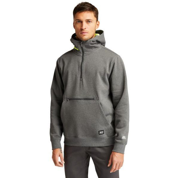 Timberland Pro Men's HH HD Ultimate WP Work Sweatshirt - Charcoal - TB0A55PT013  - Overlook Boots