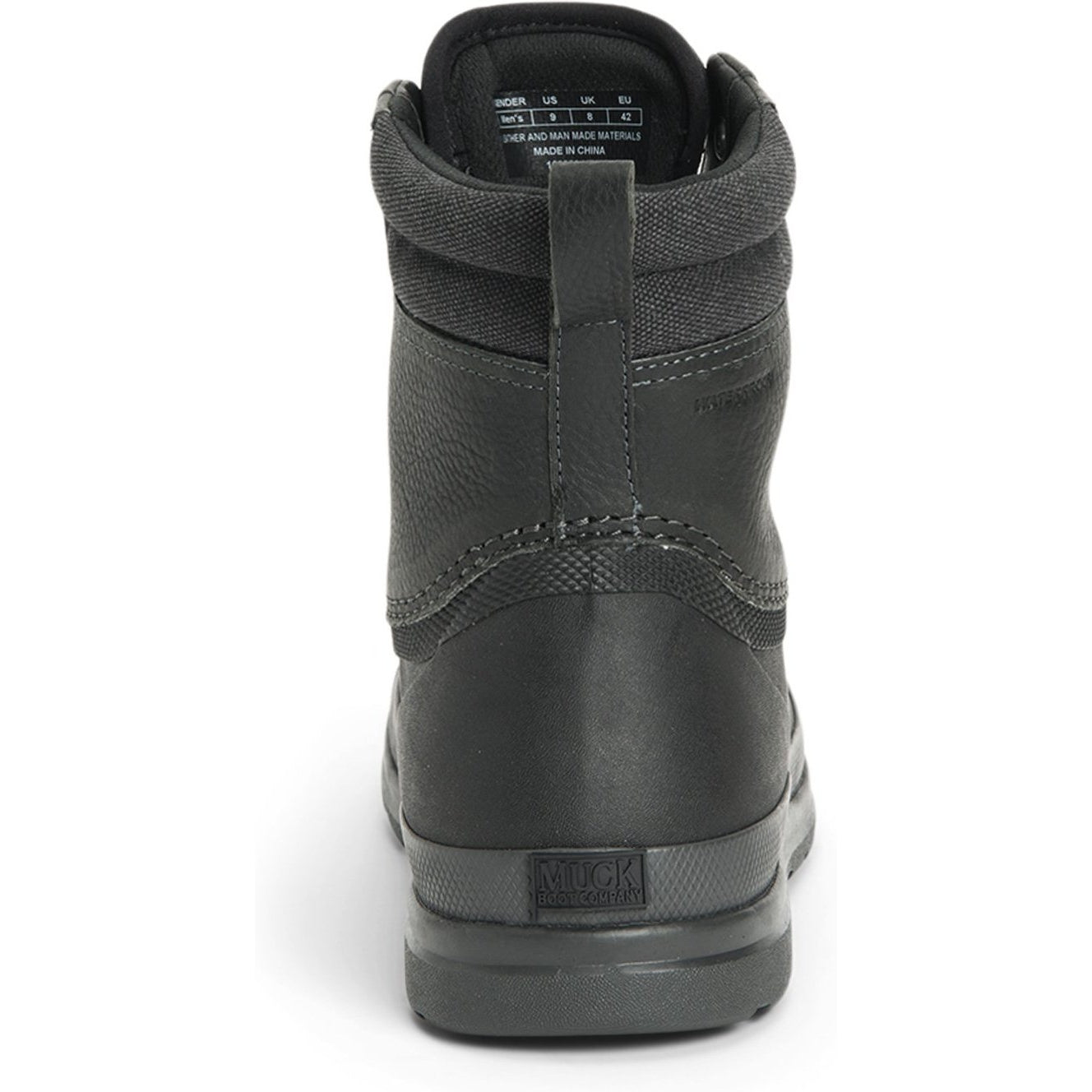 Muck Men's Originals Duck Lace Waterproof Outdoor Boot - Black - ODL-000 - Overlook Boots