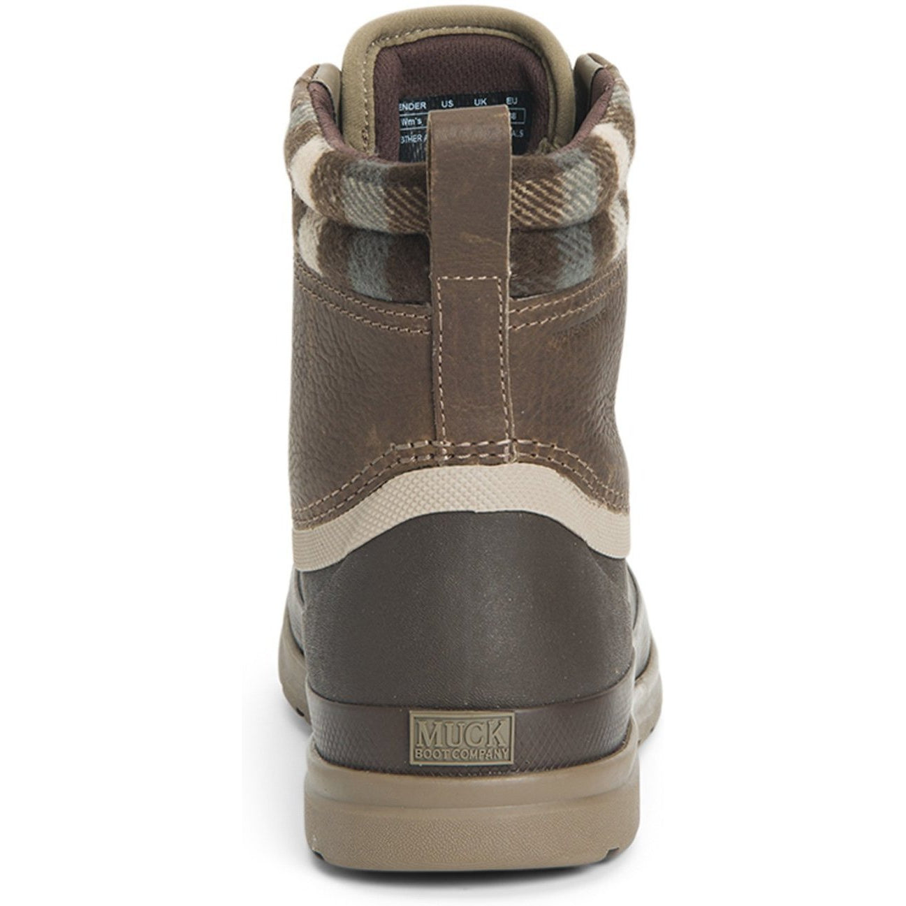 Muck Women's Originals Duck Lace Waterproof Outdoor Boot- Brown- ODLW-109 - Overlook Boots