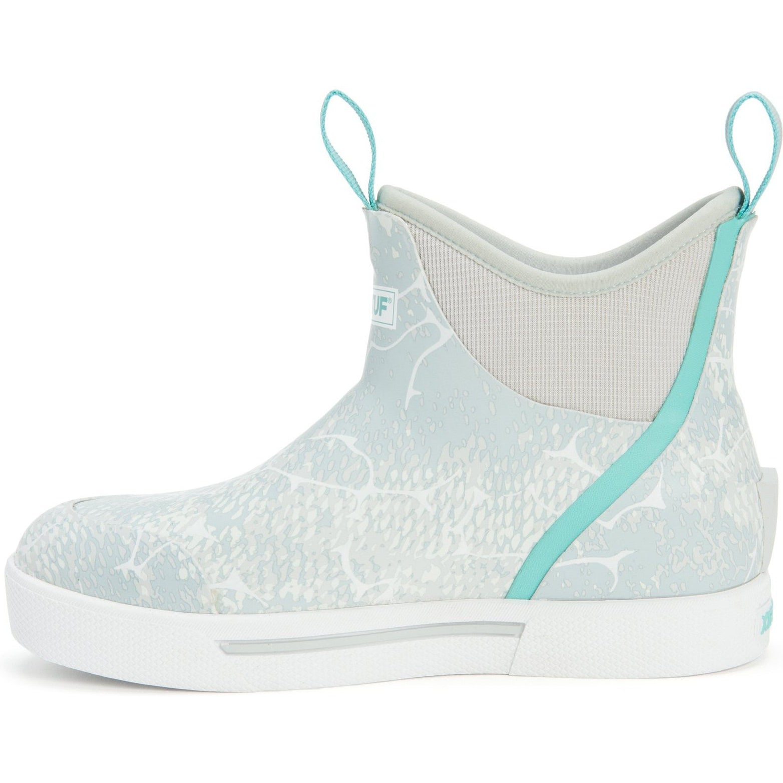 Xtratuf Women's Wheelhouse 6" Ankle Deck Waterproof Boot - Blue Print - XWW-2CH - Overlook Boots