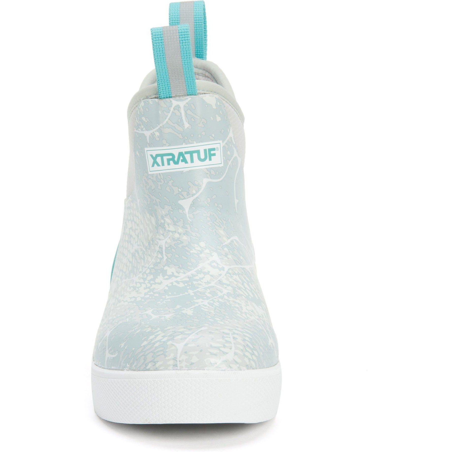 Xtratuf Women's Wheelhouse 6" Ankle Deck Waterproof Boot - Blue Print - XWW-2CH - Overlook Boots