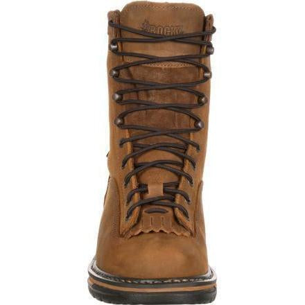 Rocky Men's Ironclad 8" Waterproof Work Boot - Brown - FQ0005698 - Overlook Boots