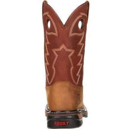 Rocky Men's Original Ride Waterproof Western Boot - Brown - RKYW039 - Overlook Boots