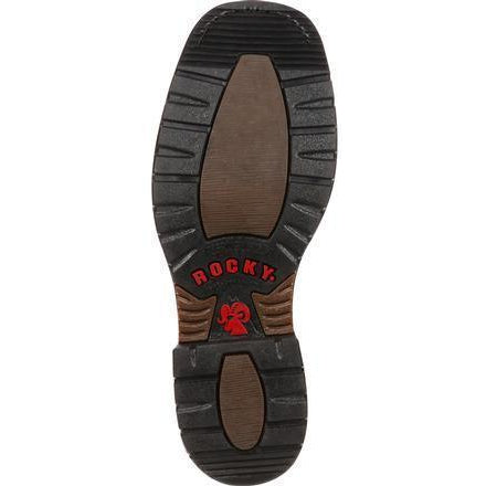 Rocky Men's Original Ride Waterproof Western Boot - Brown - RKYW039 - Overlook Boots