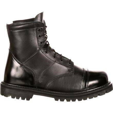 Rocky Men's Side Zipper Jump Duty Boot - Black - FQ0002091 - Overlook Boots