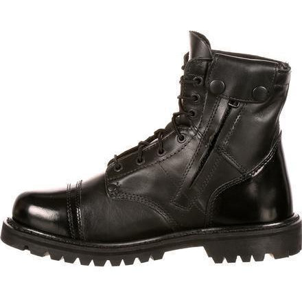 Rocky Men's Side Zipper Jump Duty Boot - Black - FQ0002091 - Overlook Boots