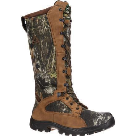 Rocky Men's Snakeproof 16" WP Hunting Boot - Mossy Oak - FQ0001570 7.5 / Medium / Mossy Oak - Overlook Boots