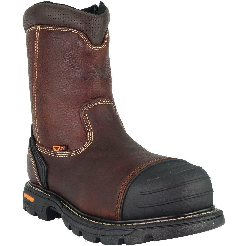 Thorogood Men's 8" Wellington Side-Zip Comp Toe Work Boot - 804-4440  - Overlook Boots