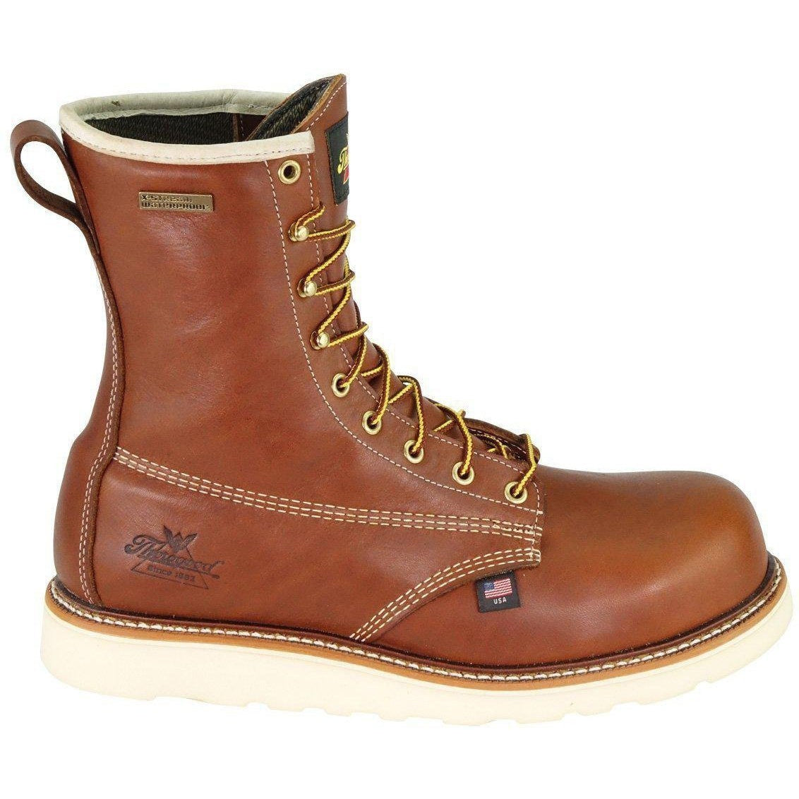 Thorogood Men's USA Made Amer Heritage 8" Composite Toe Wedge Work Boot 804-4210 - Overlook Boots