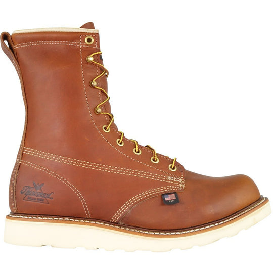 Thorogood Men's USA Made Amer. Heritage 8" Steel Toe Wedge Work Boot 804-4364 - Overlook Boots