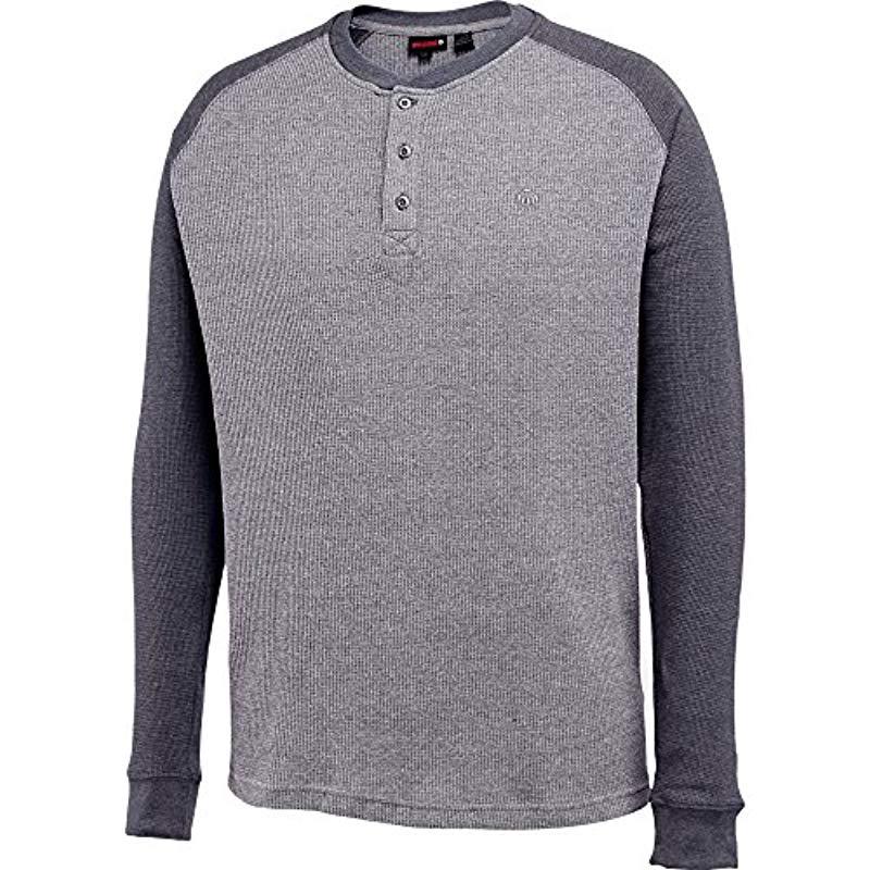 Wolverine Men's Rykker Henley Long Sleeve - Heather - W1203780-315 Large / Heather - Overlook Boots