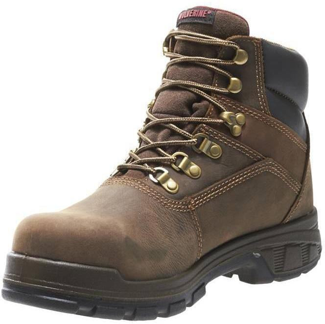 Wolverine Men's Cabor EPX 6" Comp Toe WP Work Boot - Brown - W10314  - Overlook Boots