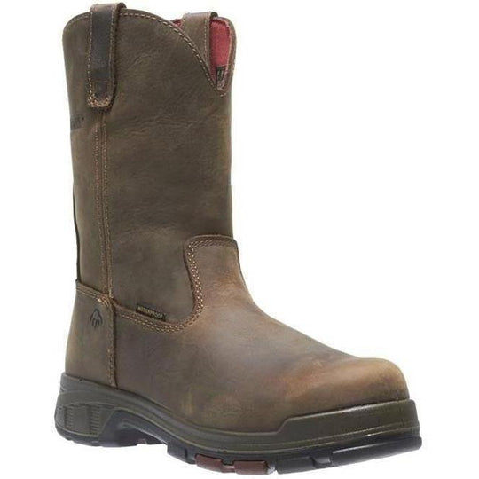 Wolverine Men's Cabor EPX Composite Toe Waterproof Wellington Work Boot W10318 7.0 / Medium / Brown - Overlook Boots