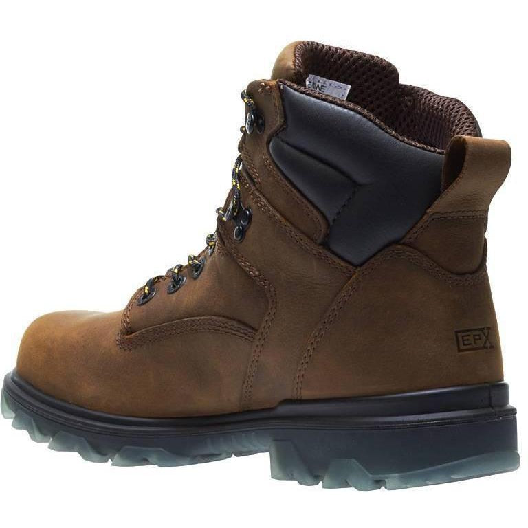 Wolverine Men's I-90 EPX Carbonmax Safety Toe Waterproof Work Boot Brown W10788 - Overlook Boots