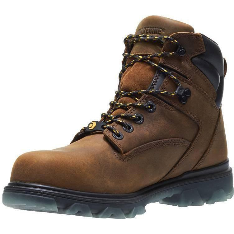 Wolverine Men's I-90 EPX Carbonmax Safety Toe Waterproof Work Boot Brown W10788 - Overlook Boots