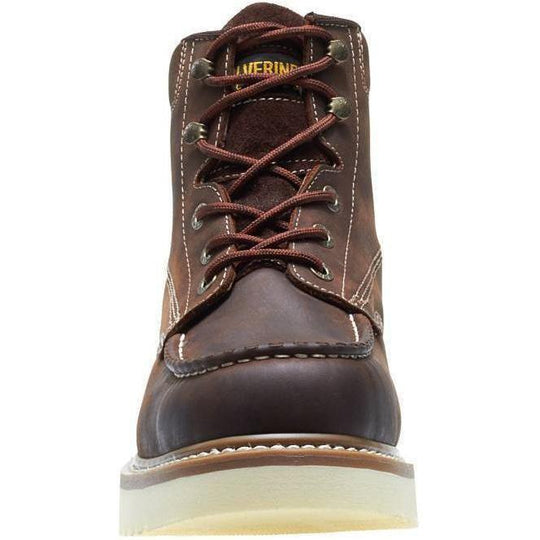 Wolverine Men's Loader 6" Wedge Work Boot - Brown - W10744 - Overlook Boots