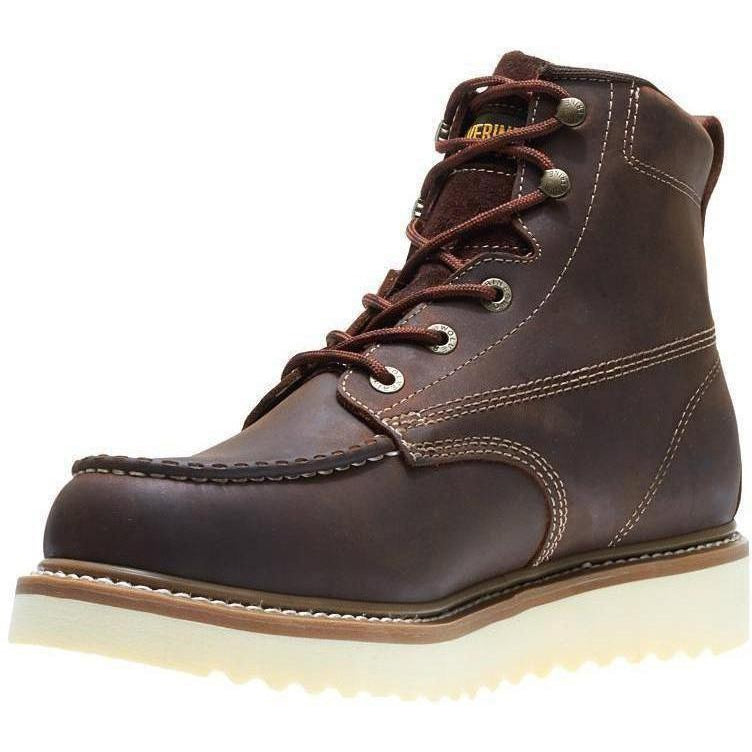 Wolverine Men's Loader 6" Wedge Work Boot - Brown - W10744 - Overlook Boots