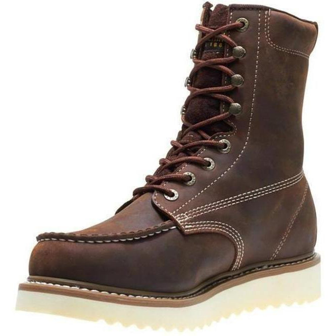 Wolverine Men's Loader 8" Wedge Work Boot - Brown - W10743 - Overlook Boots