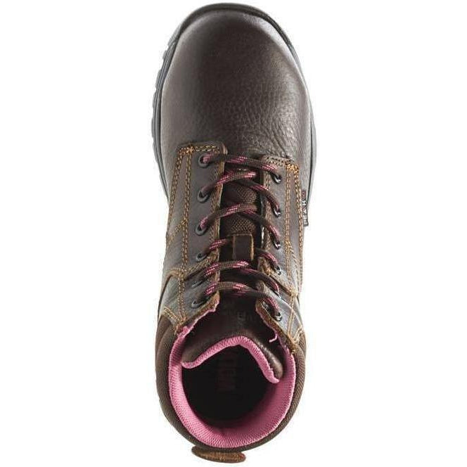 Wolverine Women's Piper 6" Composite Toe Waterproof Electrical Hazard Work Boot - Brown - W10180 - Overlook Boots