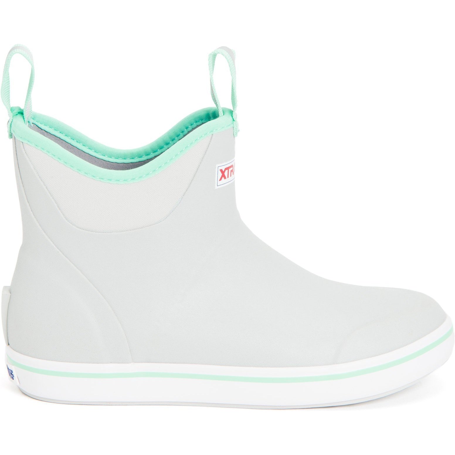 Xtratuf Women's 6" Ankle Deck Waterproof Boot - Gray - XWAB-102 - Overlook Boots