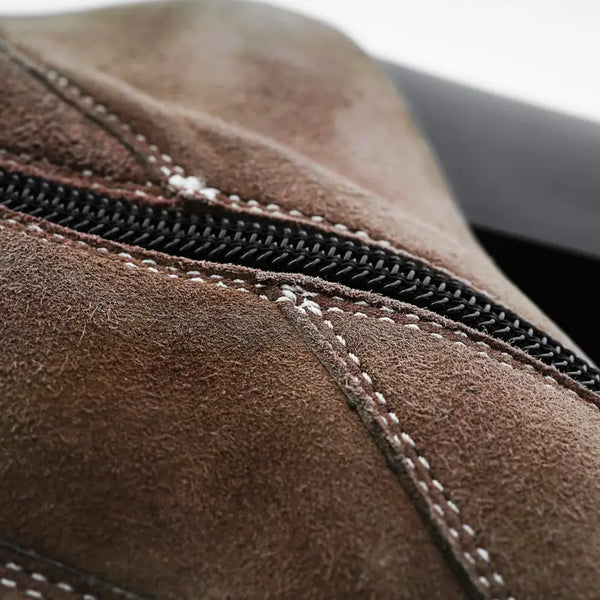 Zipped safety boots best sale