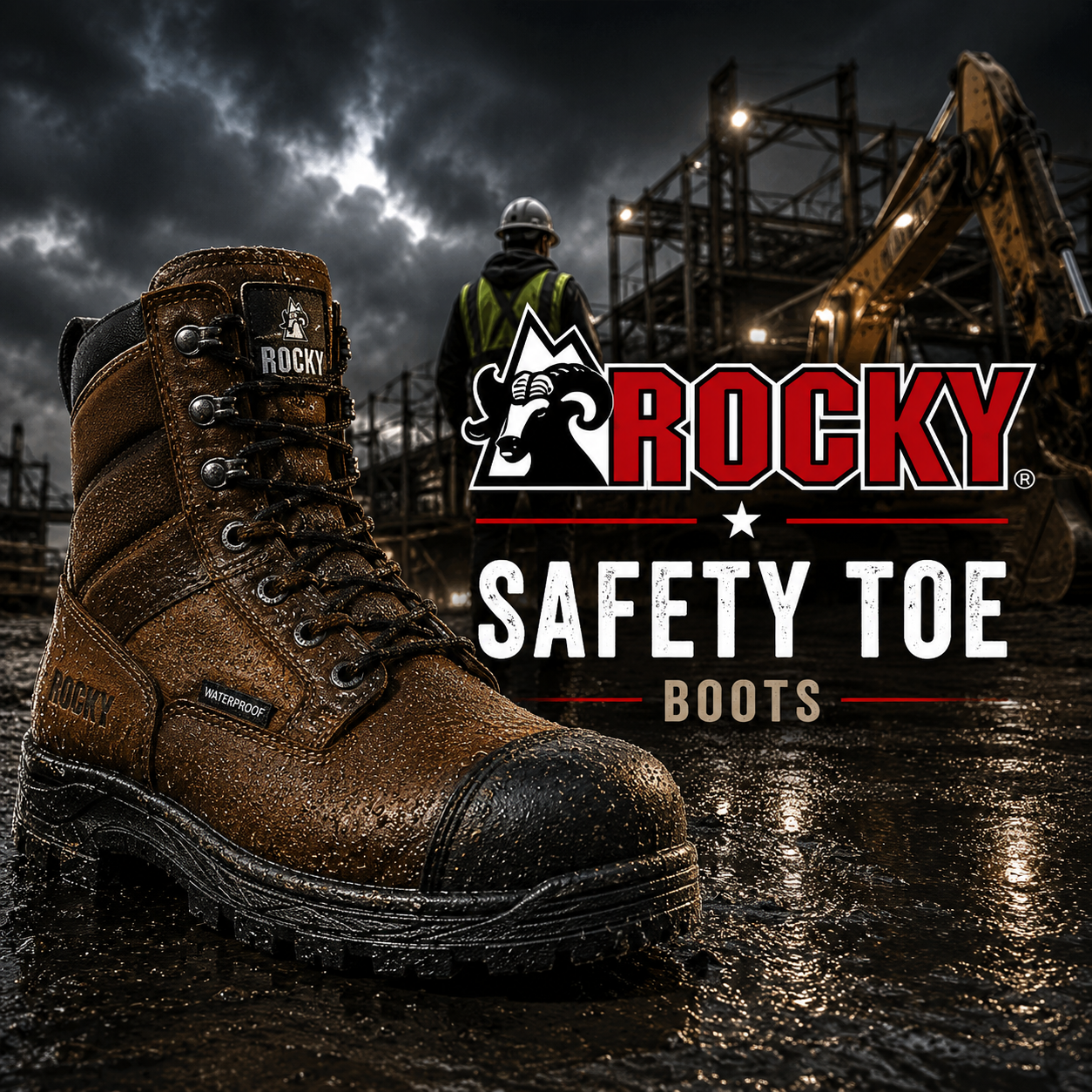 Rocky Safety Toe