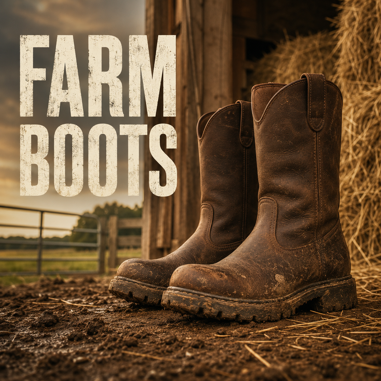 Farm Science Lab Boot Farm Boots for Agriculture - Waterproof Farming Work Boots