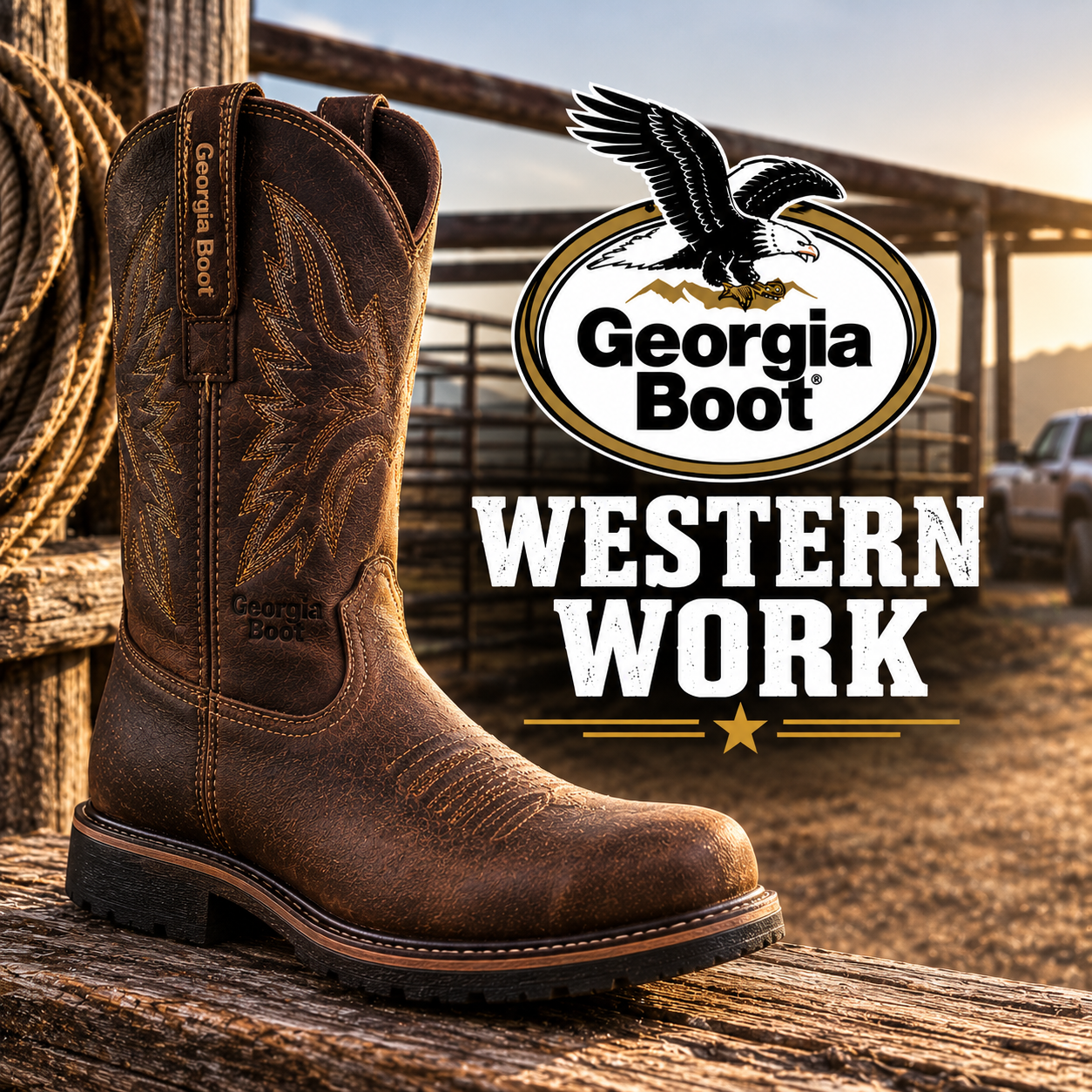 Georgia Western Work Boots