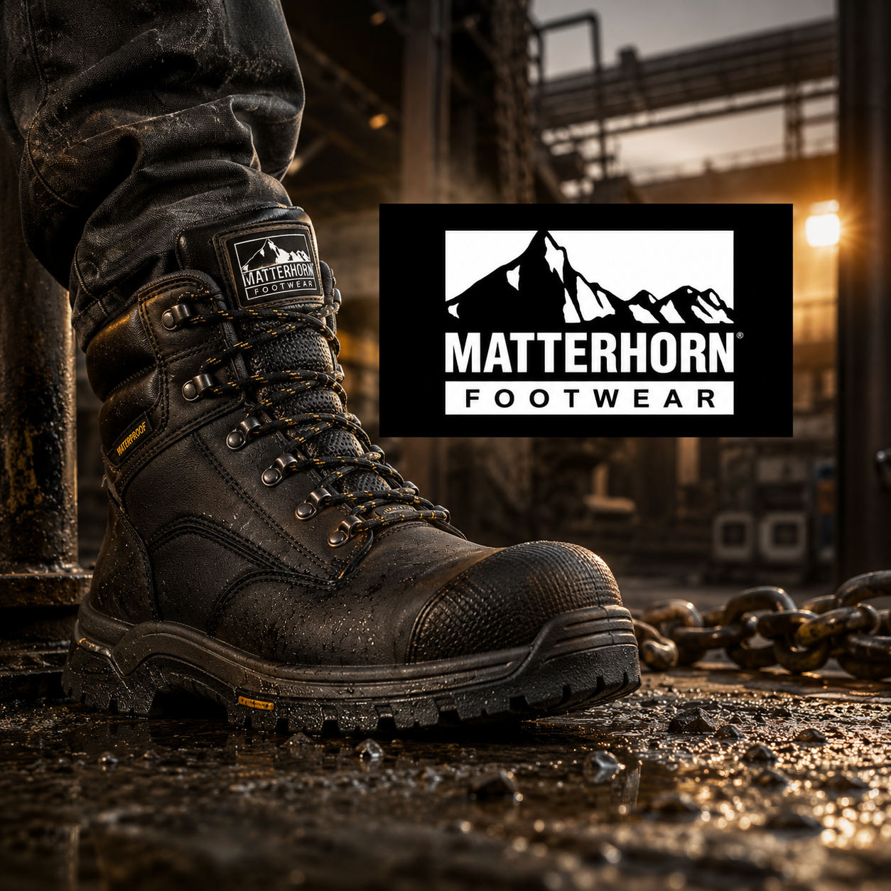Matterhorn mining and work boots