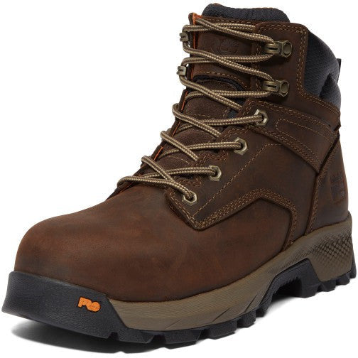 Timberland Pro Men's Titan Evolution 6" Composite Toe Work Boot- Brown- TB1A5NF6214 - Overlook Boots