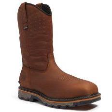 Timberland Pro Men's True Grit USA Comp Toe WP Wellington Work Boot - Brown - TB0A64CQEM4 7 / Medium / Brown - Overlook Boots