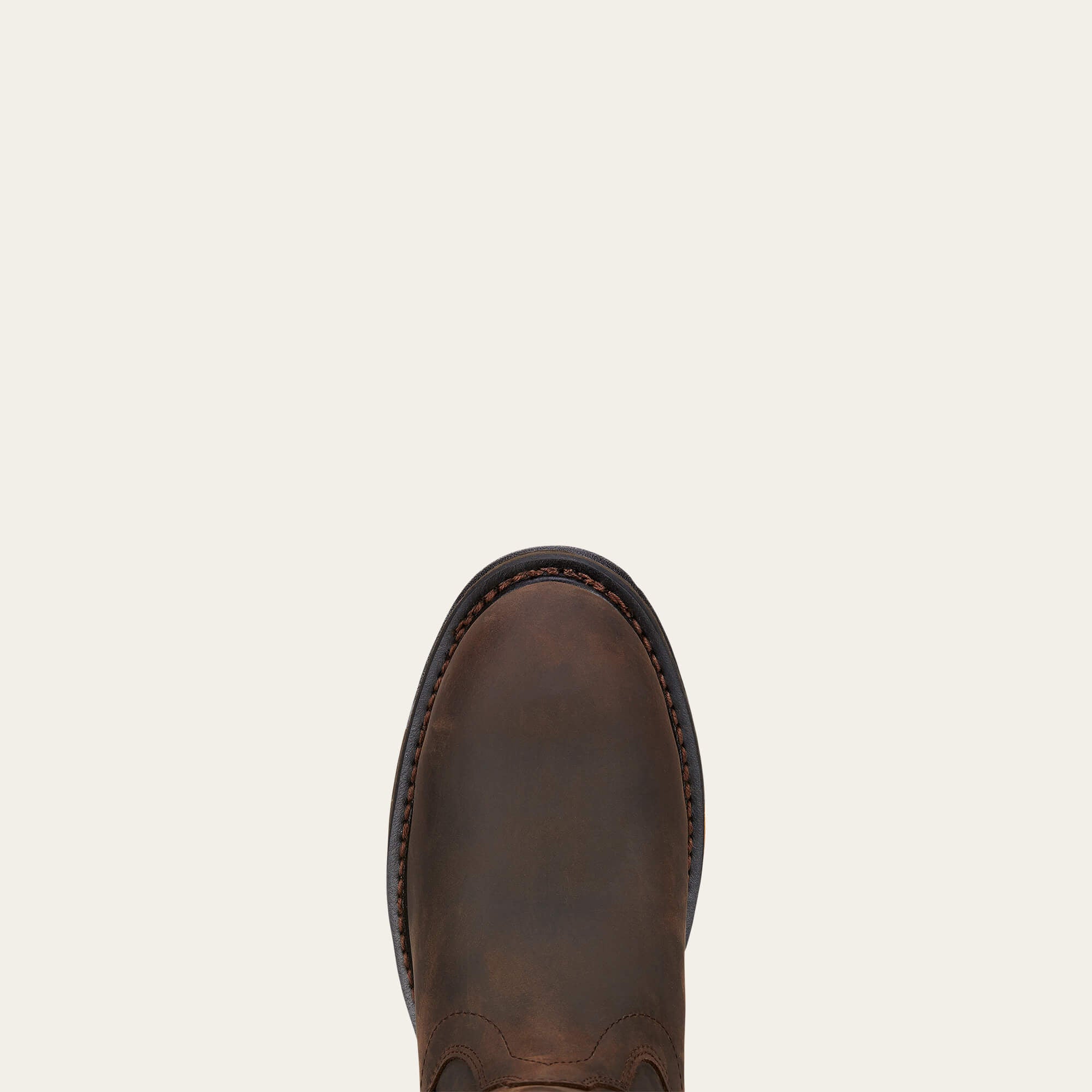 Ariat Men's WorkHog 10" Comp Toe WP Western Work Boot - Oily Brown - 10001200  - Overlook Boots