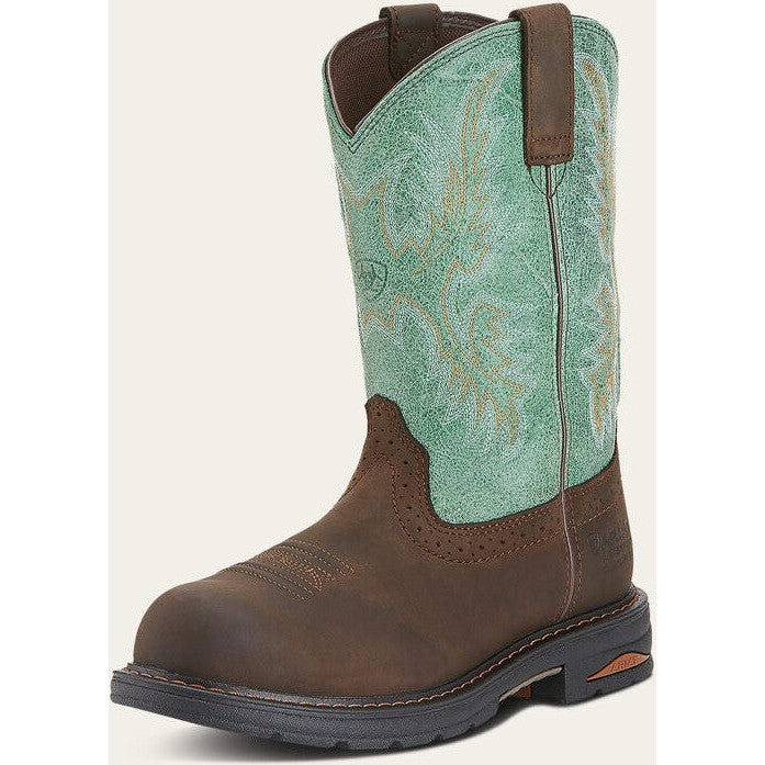 Ariat Women's Tracey Composite Toe Western Work Boot -Brown- 10015405  - Overlook Boots