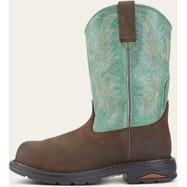 Ariat Women's Tracey Composite Toe Western Work Boot -Brown- 10015405 7 / Medium / Brown - Overlook Boots