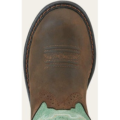 Ariat Women's Tracey Composite Toe Western Work Boot -Brown- 10015405  - Overlook Boots